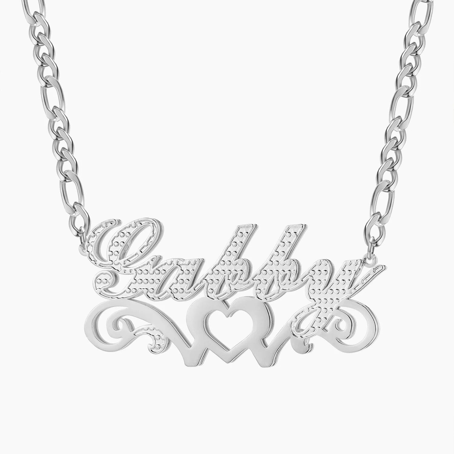 Double Plated Heavenly Love Name Necklace Chantel The Label