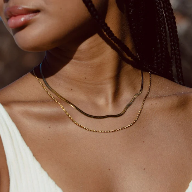 Lisa Multilayer Necklace Chantel The Label
